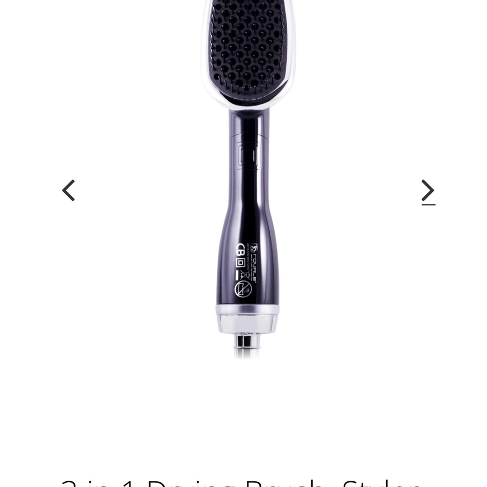 Royale 3 in 1 Drying Brush, Styler,
& Detangler static Free ionic generacon - Picture 3 of 11